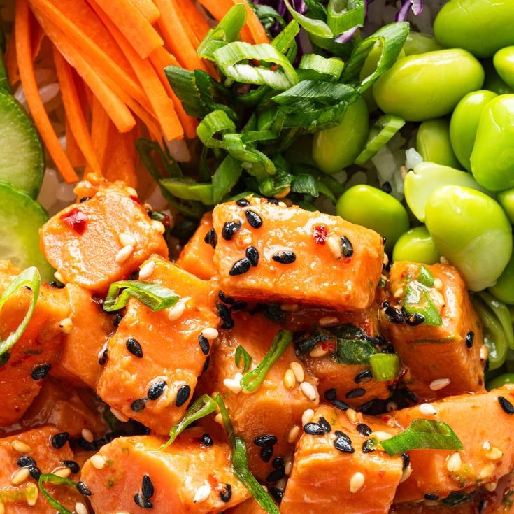 Smoked Salmon Salad Bowl