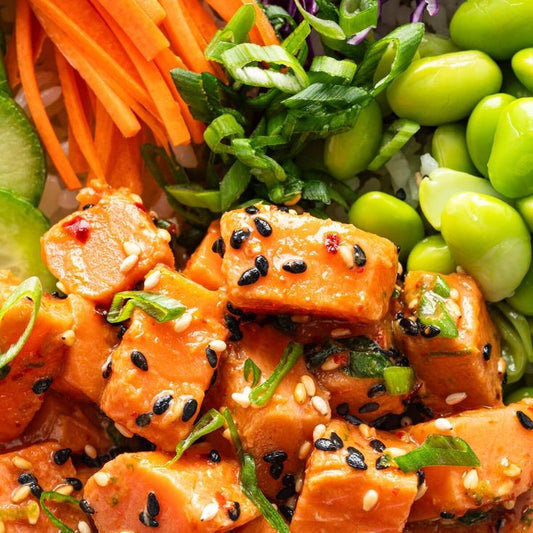 Smoked Salmon Salad Bowl